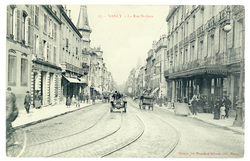 Nancy : la rue St-Jean