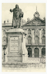 Nancy : statue de Stanislas