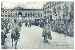 Le défilé. Cortège historique, Nancy 1909