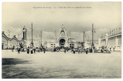 Salle des fêtes et ensemble des palais : exposition de Nancy