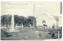 Jardin français : exposition de Nancy