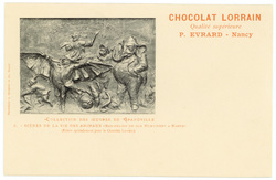 Scènes de la vie des animaux (bas-relief de son monument à Nancy)