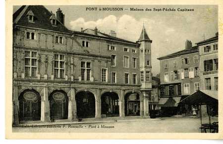 Pont-à-Mousson : maison des sept-péchés capitaux