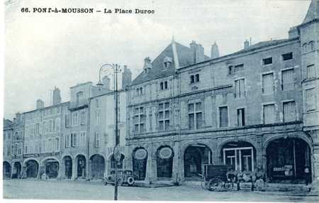 Pont-à-Mousson : la place Duroc