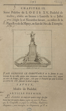 Statue de Louis XV