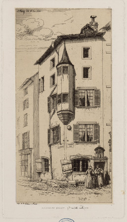Maison au boulet, g[ran]de rue (ville-vieille) 83