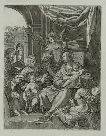 Sainte Famille avec Saint Jean et Sainte Elisabeth