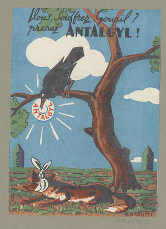 Vous souffrez, Goupil ? Prenez Antalgyl !