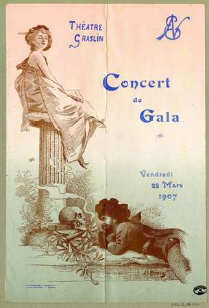 Théâtre Graslin. Concert de gala. Vendredi 22 mars 1907