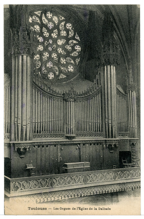Les orgues de l'église de la Dalbade