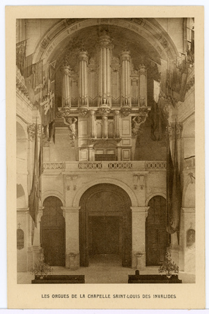 Les orgues de la chapelle Saint-Louis des Invalides