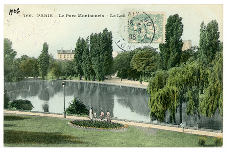 Paris - Le Parc Montsouris - Le Lac