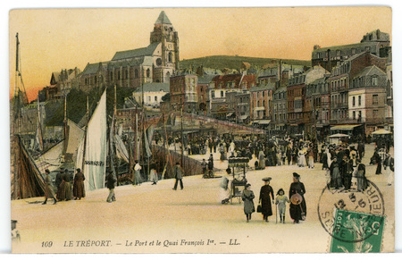Le Trèport - Le Port et le Quai François 1er