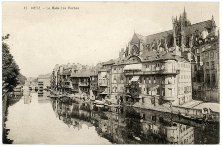 Metz - Le Bain des Roches