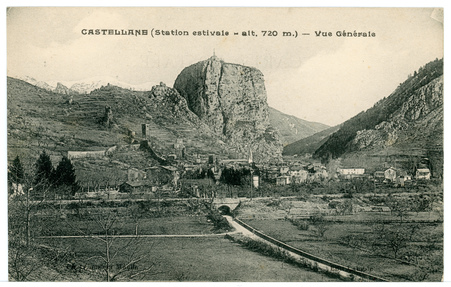 Castellane (station estivale, alt. 720m.)