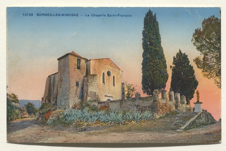 Bormes-les-Mimosas. La chapelle Saint-François