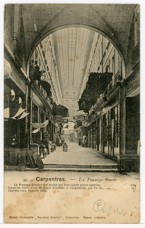 Carpentras. Le Passage Boyer