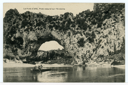 Le pont d'Arc, pont naturel sur l'Ardèche