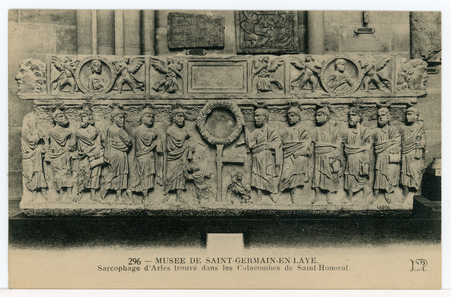 Musée de Saint-Germain-en-Laye. Sarcophage d'Arles…