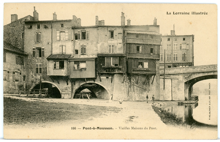 Pont-à-Mousson - Vieilles Maison du Pont