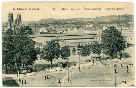 Nancy (Meurthe-et-Moselle) - La Gare