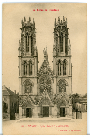 Nancy (Meurthe-et-Moselle) - Église Saint-Léon (1860-1877)