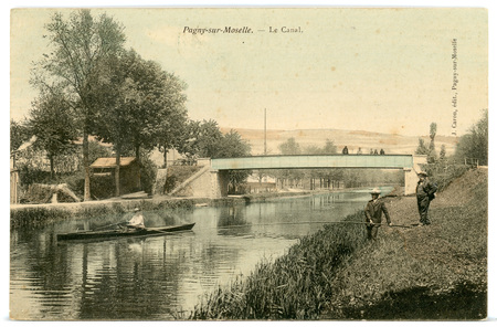 Pagny-sur-Moselle (Meurthe-et-Moselle) - Le Canal