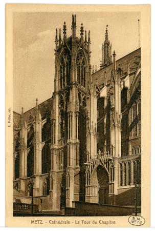 Metz - Cathédrale - La Tour du Chapitre