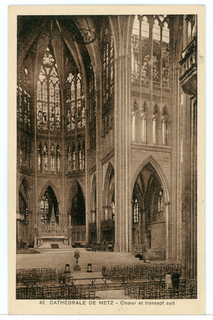Cathédrale de Metz - Chœur et transept sud