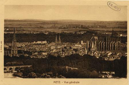 Metz. Vue générale