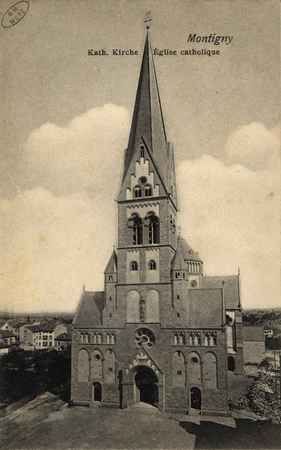 Montigny. Kath. Kirche. Église catholique