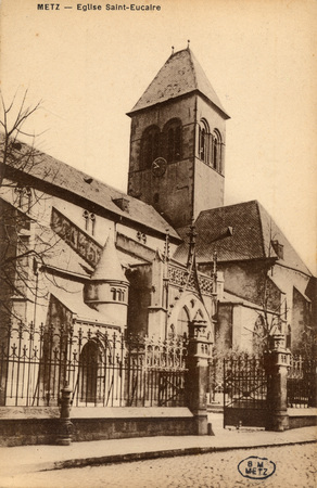 Metz - Eglise Saint-Eucaire.