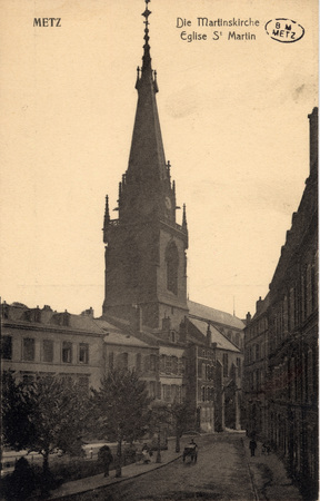 Metz - Die Martinskirche.