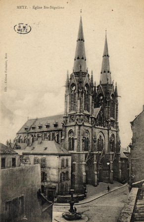 Metz. - Eglise Ste-Ségolène.