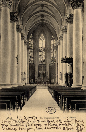 Metz. St. Clemenskirche.