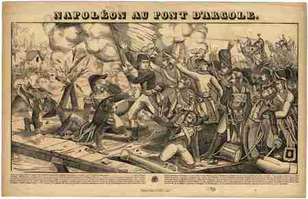 Napoléon au pont d'Arcole