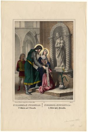 Saint Gilbert et Sainte Pétronille