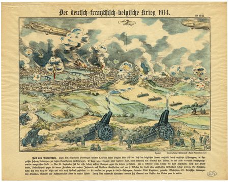 Der deutsch-französisch-belgische Krieg 1914