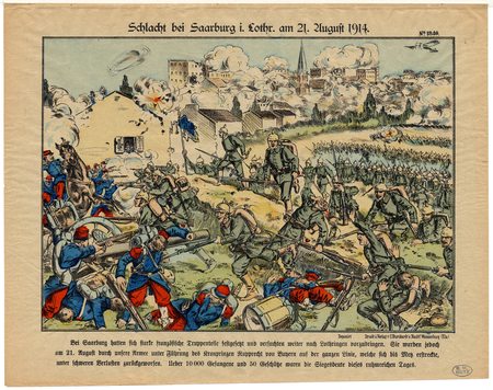 Schlacht bei Saarburg i. Lothr. am 21. August 1914