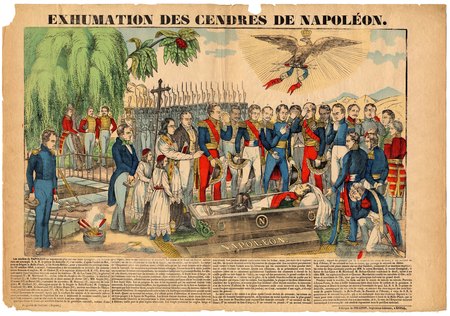 Exhumation des cendres de Napoléon