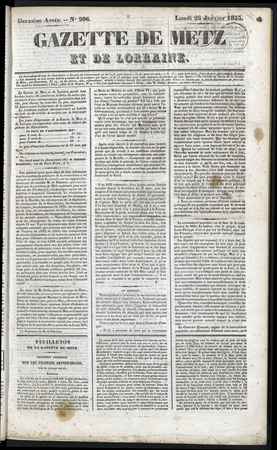 Gazette de Metz et de Lorraine