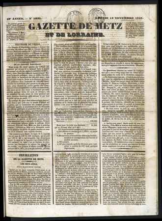 Gazette de Metz et de Lorraine