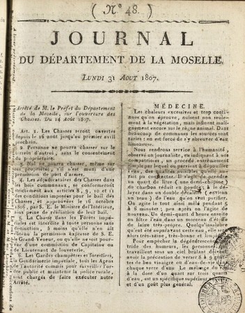 Journal du Département de la Moselle