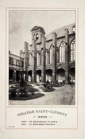 81me Banquet des anciens élèves de Saint-Clément – Dans Metz français, Déj…