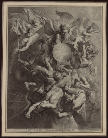 Saint Michel triomphant des anges rebelles