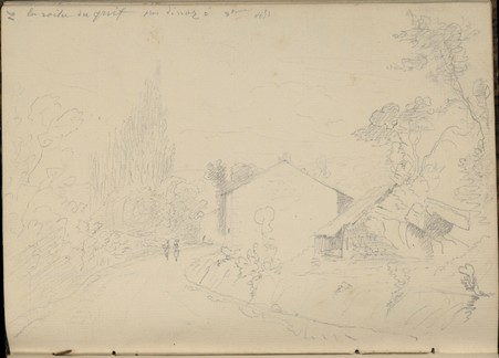 Les Routes du guet près de Dinozé, octobre 1851