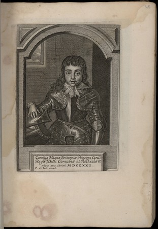 Carolus Magnae Britanniae Princeps, Caroli Regis filius, dux Cornubiae et …