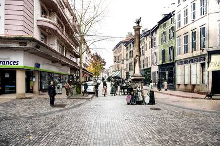 Épinal, le Pinau et rue du Boudiou
