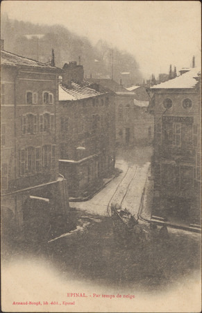 Épinal, Par temps de neige