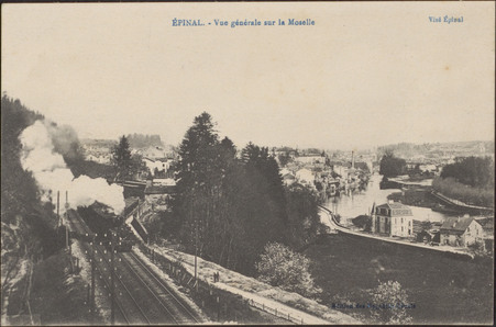 Épinal, Vue générale sur la Moselle